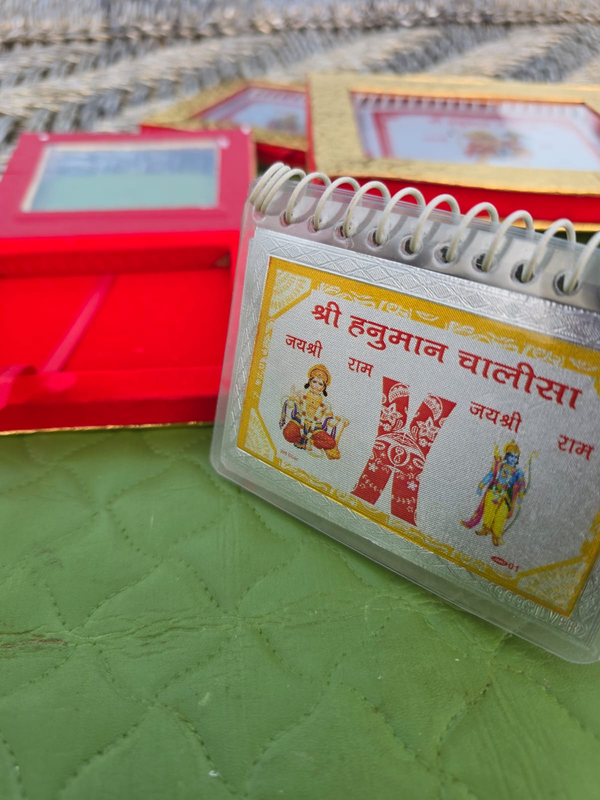 Pure Silver Hanuman Chalisa™ with Box