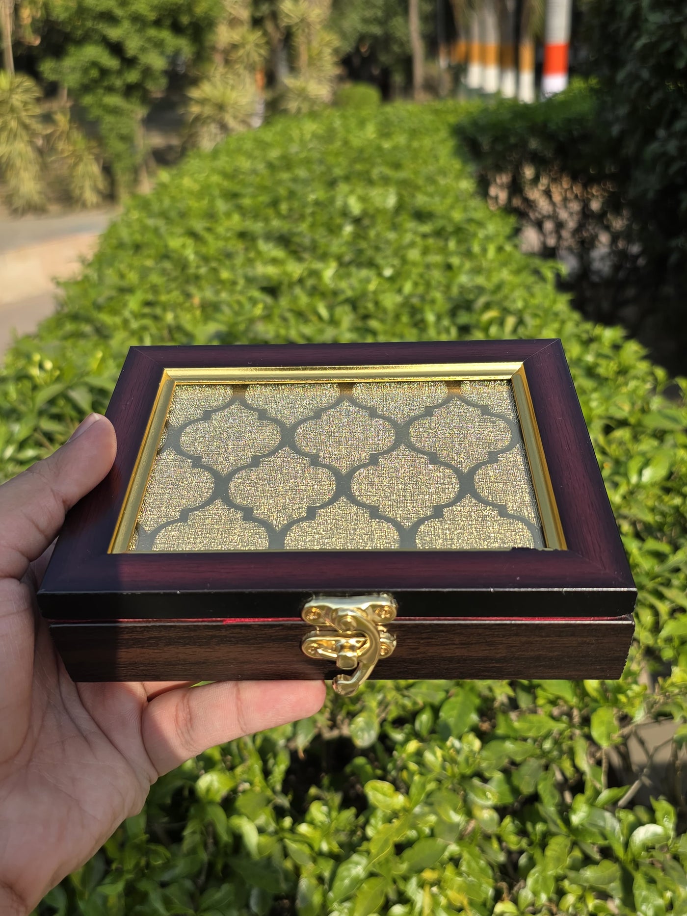 24k Gold Plated Aarti Sangrah™ with Wooden Gift Box