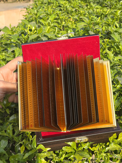 24k Gold Plated Sundarkand™ with Wooden Gift Box