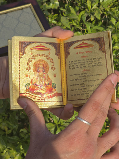 24k Gold Plated Aarti Sangrah™ with Wooden Gift Box