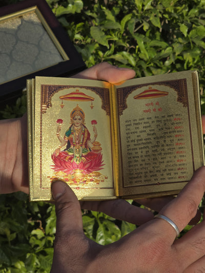 24k Gold Plated Aarti Sangrah™ with Wooden Gift Box
