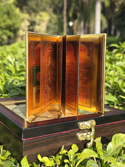 24k Gold Plated Aarti Sangrah™ with Wooden Gift Box